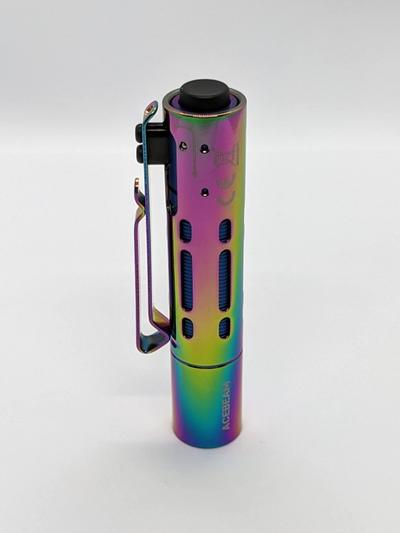 Acebeam Rider RX Rainbow PVD back