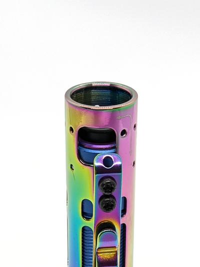 Acebeam Rider RX Rainbow PVD head removed