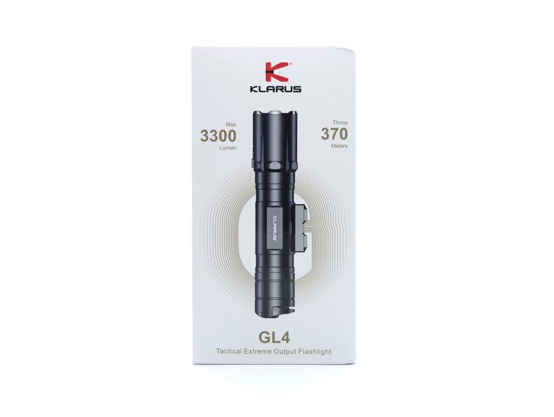 Klarus GL4 packaging front