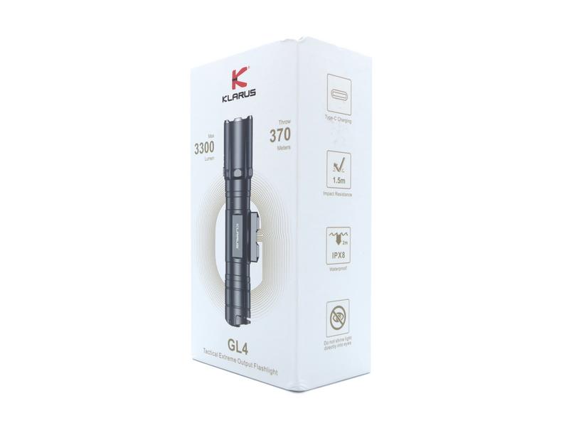 Klarus GL4 packaging right