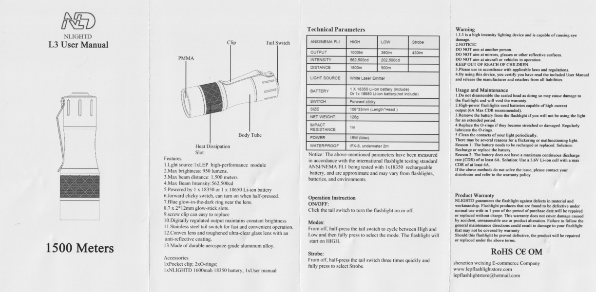 NLIGHTD L3 MAO user-manual-1