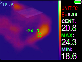 SkyRC MC5000 Thermal Image