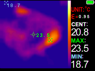 SkyRC MC5000 Thermal Image