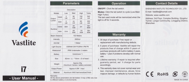 Vastlite i7 user manual-1